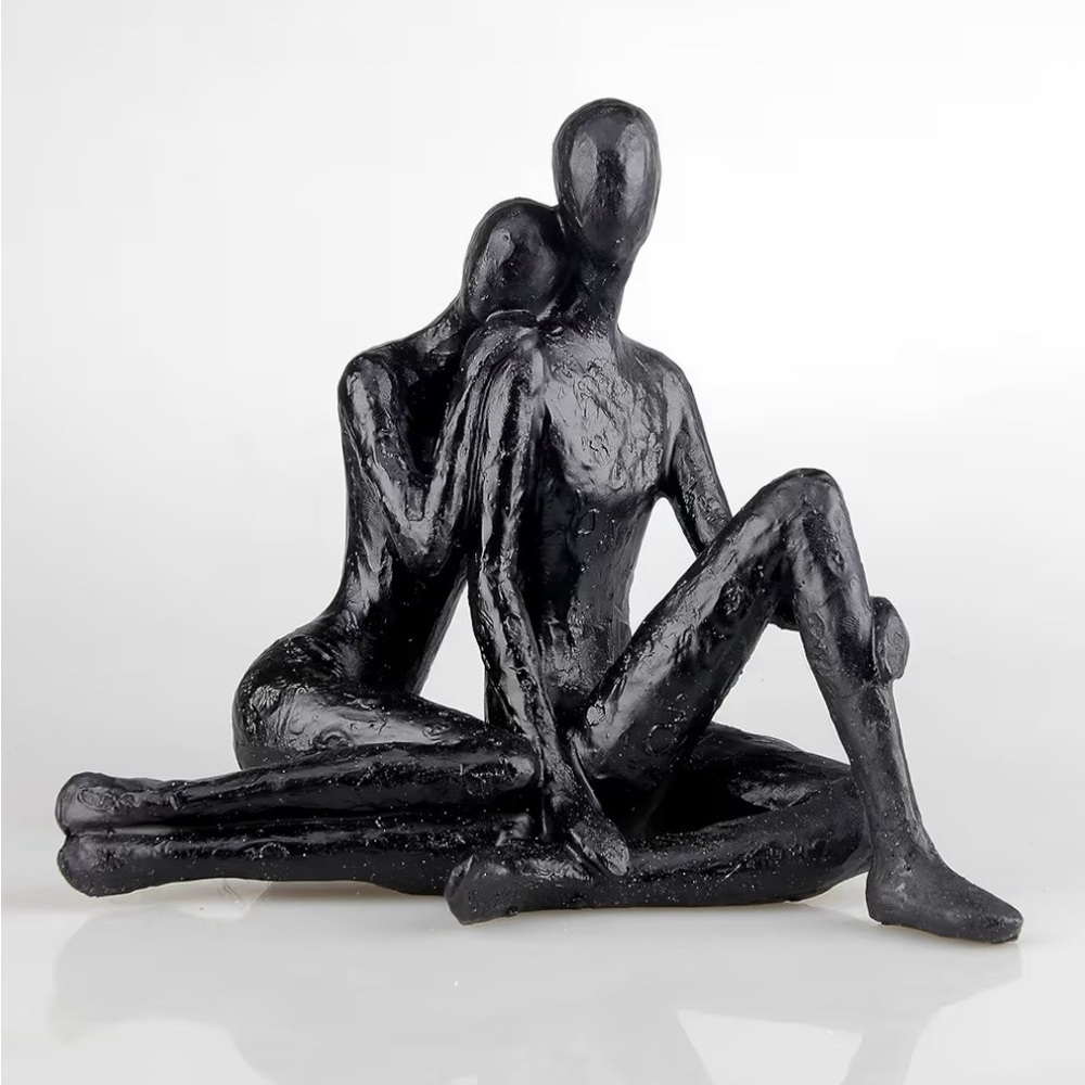 Large Couple Sculpture Passionate Love Figurine and Statue Wedding for gift